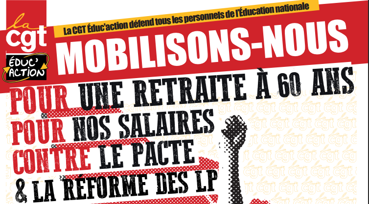 Toutes Les Raisons Se Mobiliser Le Juin Cgt Educ Action Dijon